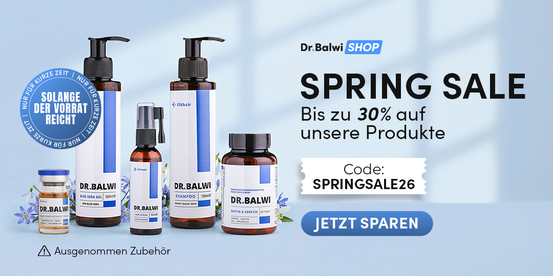 Haarausfall bei Männern & Frauen natürlich stoppen | Dr. Balwi
