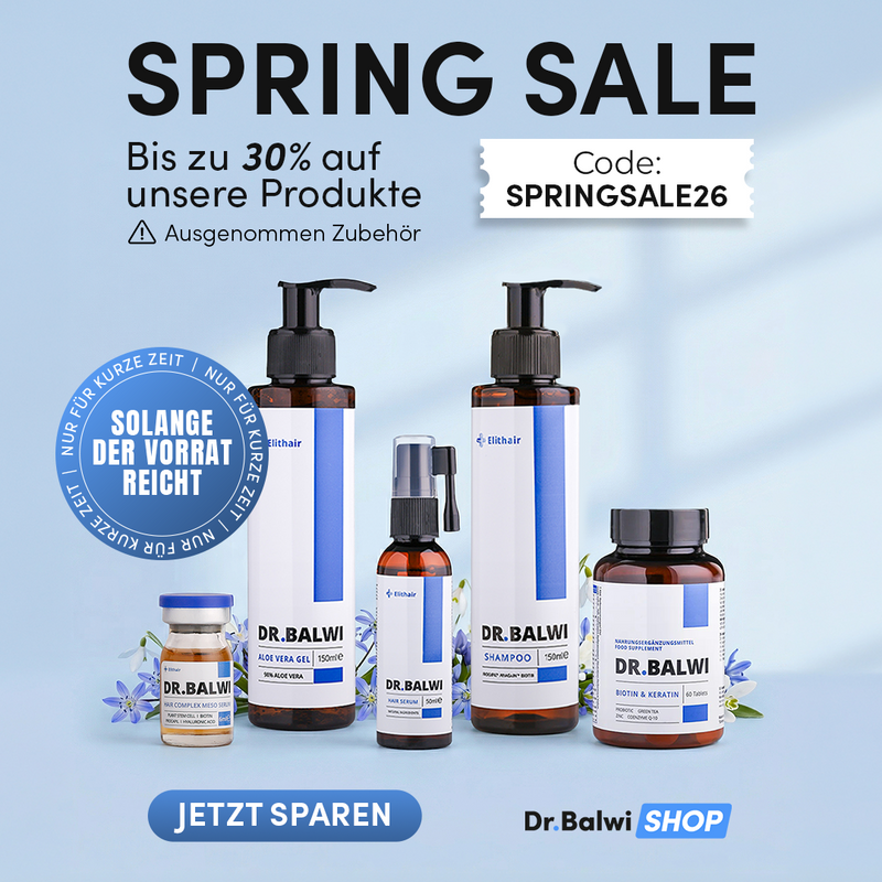 Haarausfall bei Männern & Frauen natürlich stoppen | Dr. Balwi
