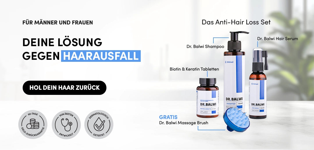 Dr. Balwi Shop - Deine Lösung gegen Haarausfall für Männer und Frauen